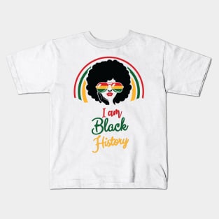 I Am Black History Kids T-Shirt